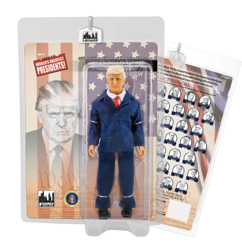 New US Presidents 8 Inch Action Figures Series Donald Trump Toy USA Maga